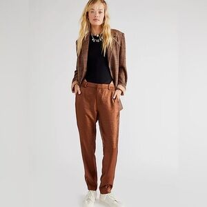 Maison Scotch & Soda Red & Black Trousers